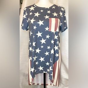 Crazy Train High Low Short Sleeve Shirt